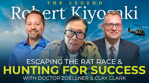 Robert Kiyosaki | Robert Kiyosaki, Doctor Robert Zoellner & Clay Clark Teach How to Hunt for Success & How to Escape the Financial Rat Race + Join Tim Tebow At Clay Clark's April 9-10 ThrivetimeShow.com Business Conference