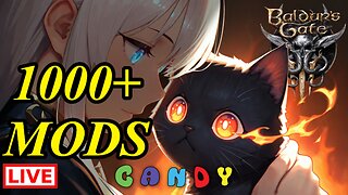 😺 1000+ Mods Baldur's Gate 3 With Candy Bottom! ( Tactician mode )