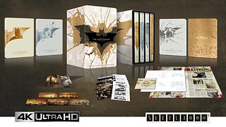 The Dark Knight Trilogy [20th Anniversary Steelbook Collection 4K UHD]