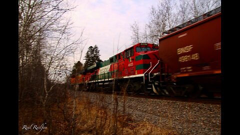 Loads of BNSF with some Ferromex and KCS Sprinkled In - Hinckley Sub