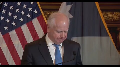 Reporters Fume After Walz Abruptly Ends News Conference without Taking Questions