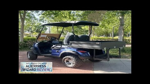 72V AC System Long Cargo Bed Electric Utility Off road Golf Cart Review