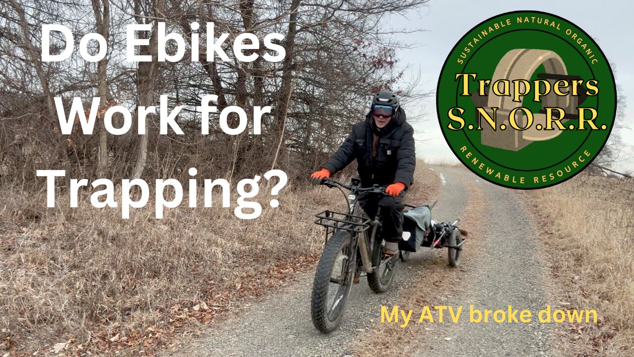 Are E-Bikes Good For Trapping?