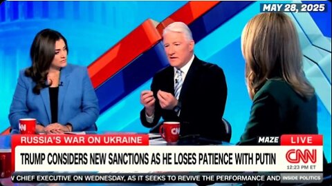 CNN 05.28.25- 'Trump only cares about building hotels in Gaza'..."Doesn't understand the conflict.'