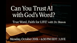 Can You Trust AI with God’s Word? | The Truth About the Talmud, Theology, and ChatGPT
