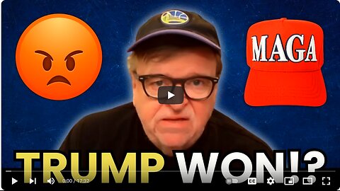 Watch MICHAEL MOORE go from EXCITED to DEVASTATED on The Election