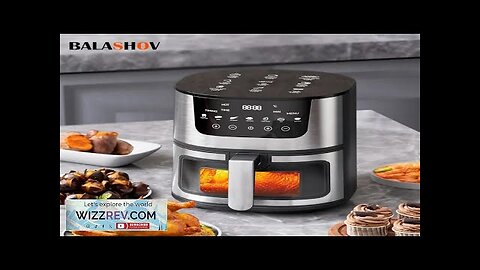 Smart Air Fryer Electric visual window 7L Oil-free Air Fryer Automatic Household Review