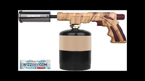 Semlos Propane Torch Kitchen Torch Powerful Grill Gun Charcoal Review