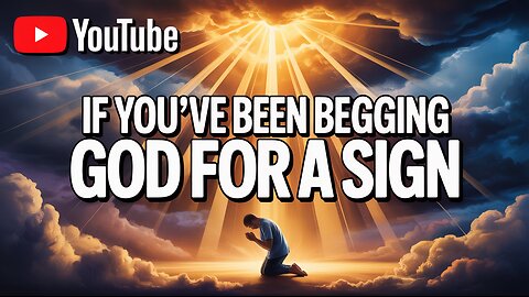 🔥 IF YOU'VE BEEN BEGGING GOD FOR A SIGN... THIS IS IT! 🙏 #GodsSign #DivineConfirmation #Jesus #God