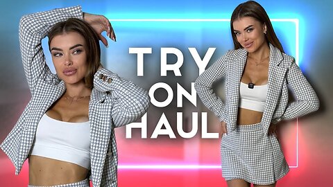 [4K] Tweed Set Try on Haul | Adalyne Outfit Diary | @Zetflix1