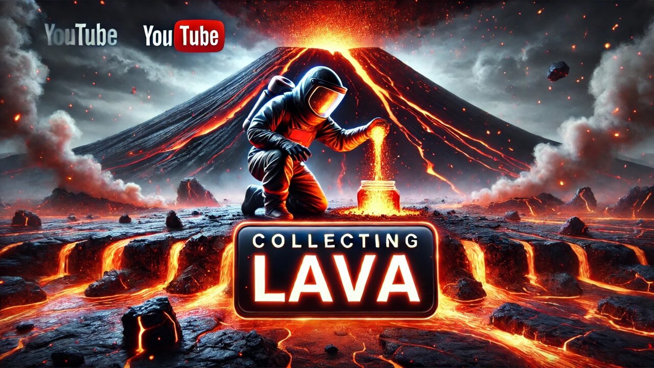 🔥 INSANE! Scientists Collecting Lava from an Active Volcano! 🌋