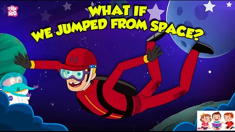 Jumping From Space to Earth | What if You Jump From The International Space Station? | Dr. Binocs