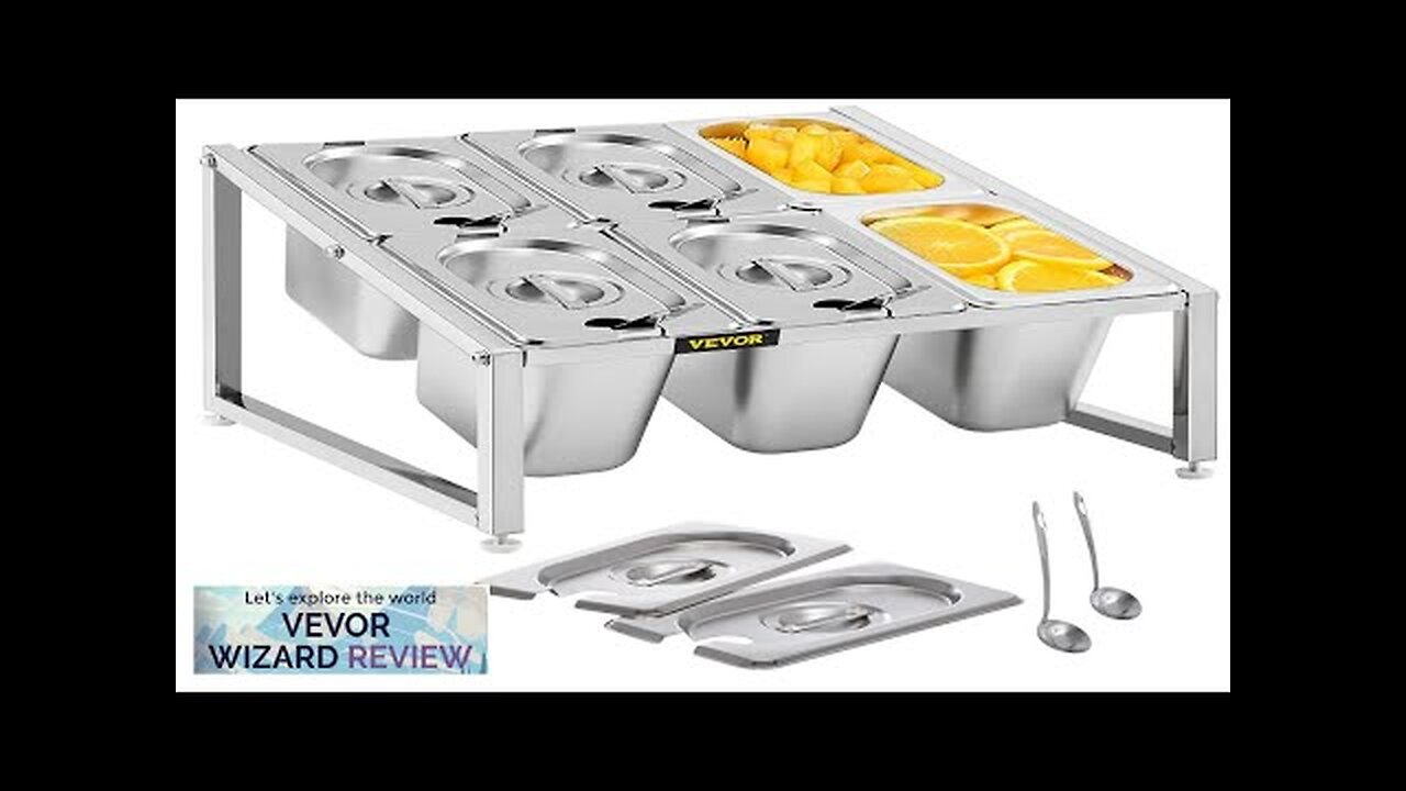 VEVOR Expandable Spice Rack 13.8"-23.6" Adjustable 2-Tier Stainless Steel Organizer Shelf Review