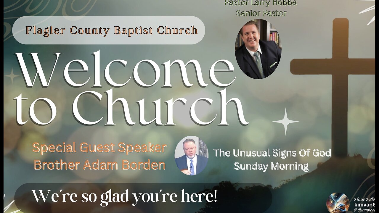 The Unusual Signs Of God Sunday Morning