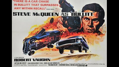 1968 Steve McQueen is FRANK BULLITT Directed by Peter Yates