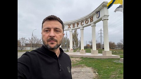 Zelenskyy in Kherson 😂