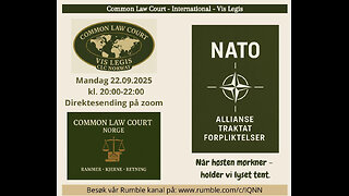 23.9.25: NATO og Atlanterhavspakten