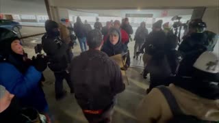 Anti ICE Mob Attacks random White people