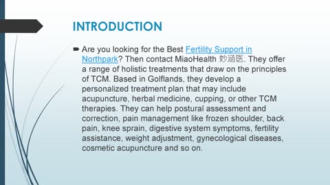 Best Fertility Support in Northpark