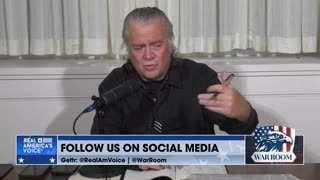 "Put The Fear Of God In Them" | Bannon Calls For Criminal Investigation Into James And Bragg