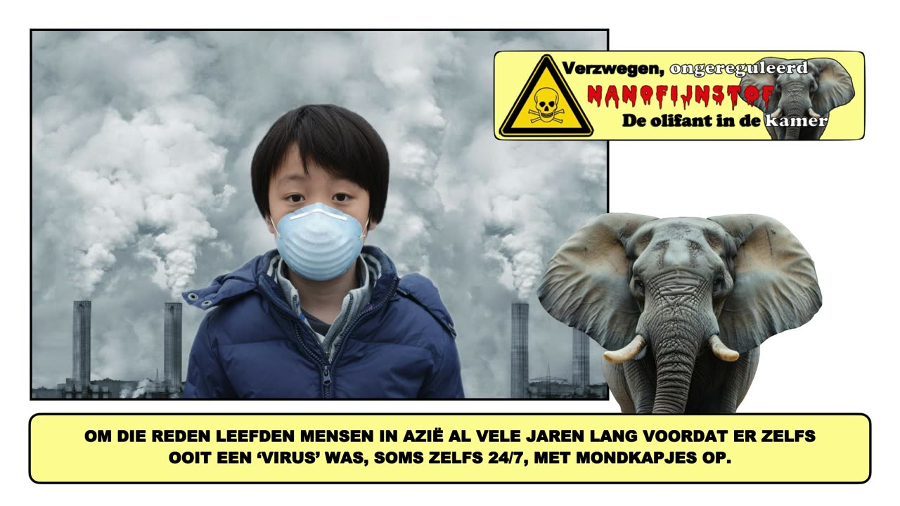 "DE OLIFANT IN DE KAMER": WAAROM TOT HEDEN GEZWEGEN WORDT OVER DE ZEER SCHADELIJKE GEVOLGEN VAN NANOFIJNSTOF?