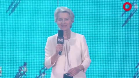 Ursula Von Der Leyen commits to "vaccinating" over 500M children with Bill Gates.