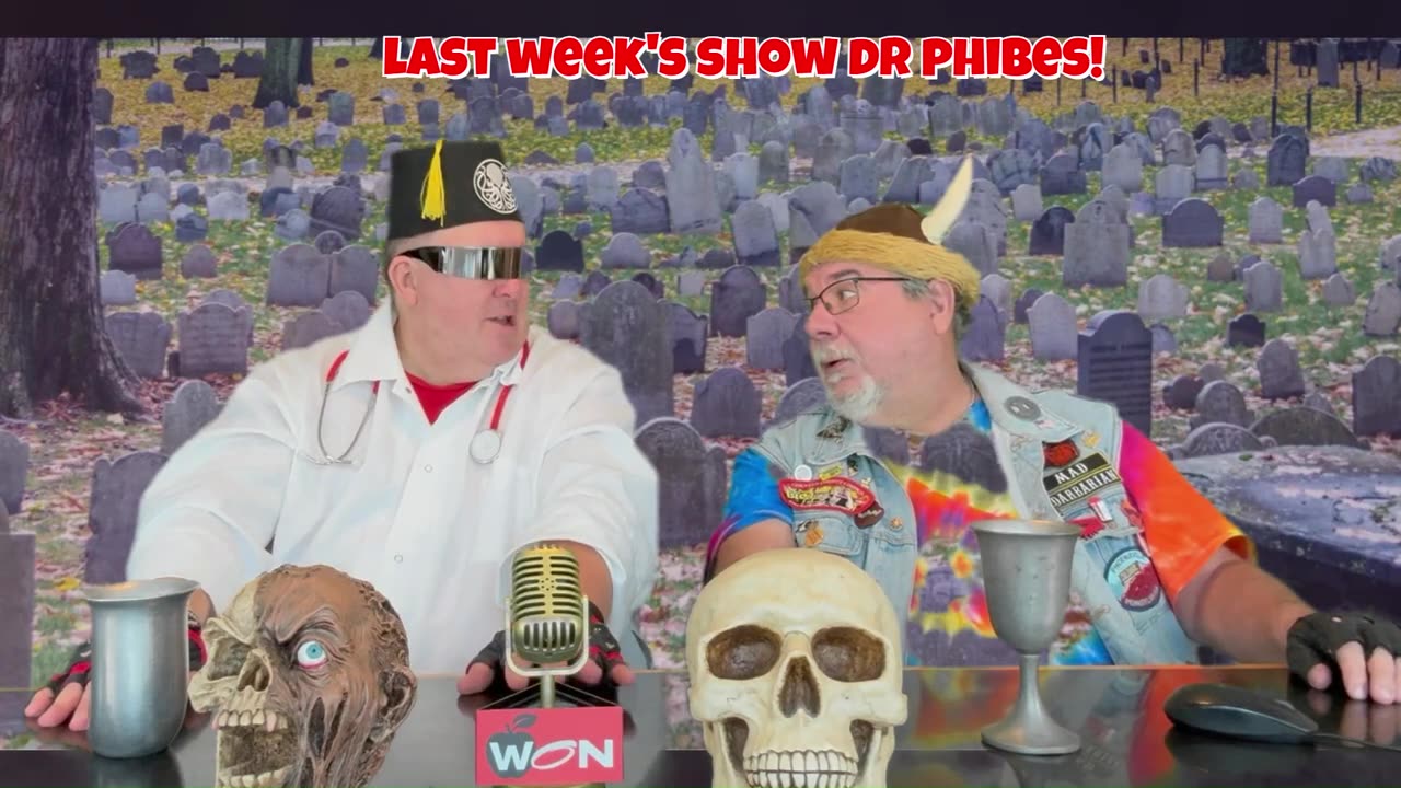 Cemetery Cinema Presents Last Week's Show Dr Phibes! our thoughts....