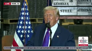 FULL EVENT: President Trump Celebrates America at Coosa Steel Factory in Georgia - 02/19/26