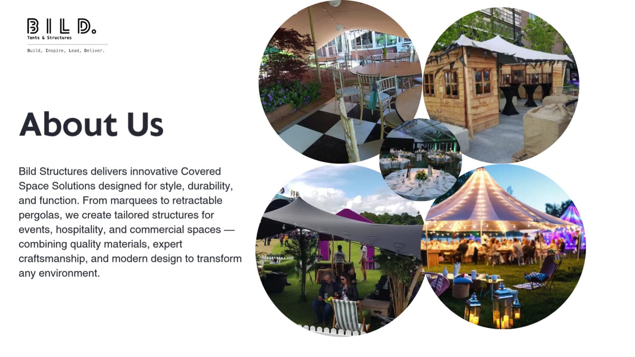 Covered Space Solutions – Flexible Outdoor & Event Shelters