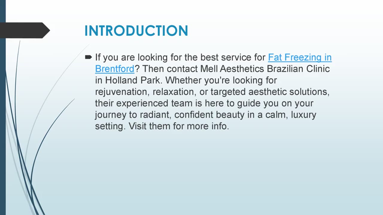 Best Fat Freezing in Brentford
