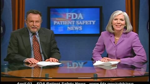 FDA Patient Safety News (April 2003) - FDA Patient Safety News (April 2003) - gov.ntis.ava21189vnb1