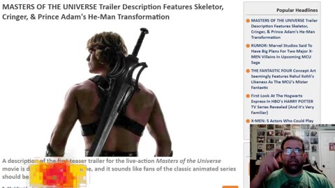 Masters Of The Universe Movie Reveals Trailer Description