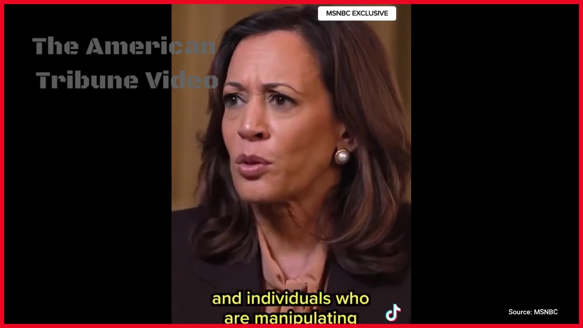 WATCH: Kamala Totally Freaks Out as the DOJ Starts to Hold Swamp Creatures Accountable