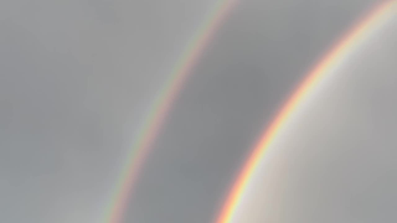 Rainbow After a Summer Storm