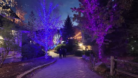Christmas Village in Blue Mountain Collingwood Ontario Canada