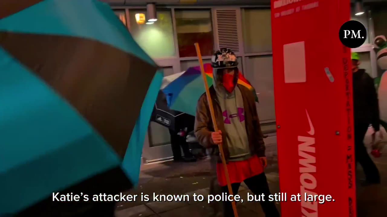 First known video of the inside of the Antifa safehouse