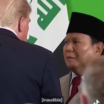 INDONESIAN PRESIDENT TO TRUMP: “WE’RE NOT SAFE"