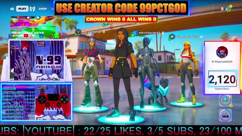 #99PCTGOD Chapter 7 Season 1, battle royale krowns 122