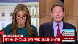 Senator Blumenthal about Pete Hegseth's nomination