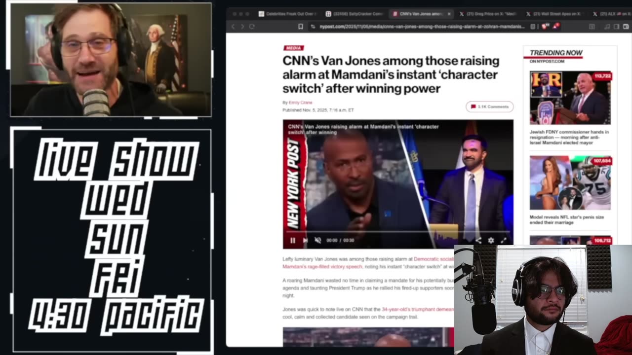 REACT Salty Cracker on Zohran Win