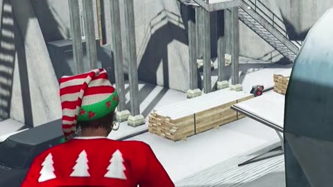 Don't Bring A Gun To A Snow Ball Fight - GTA Online