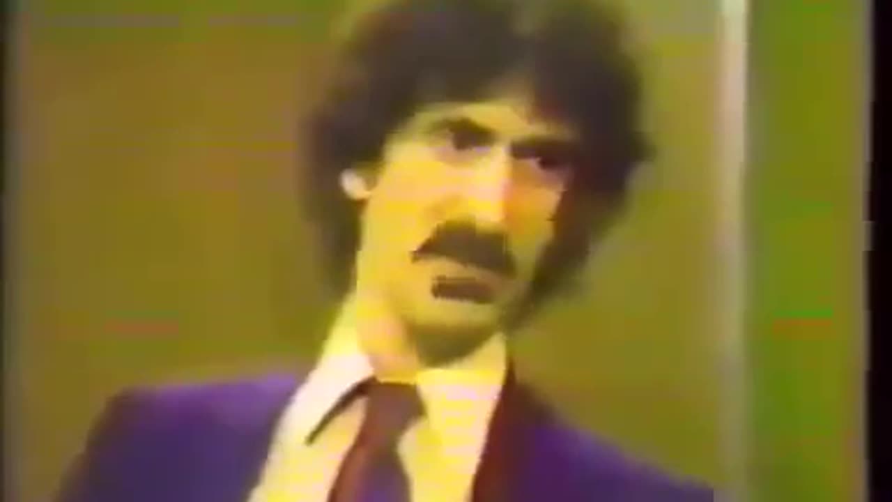 Frank Zappa was decades ahead of his time. He said this in 1981