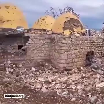 “Israel destroyed the mausoleum of Simon Peter, apostle of Christ, in the village of Shama in southern Lebanon”
