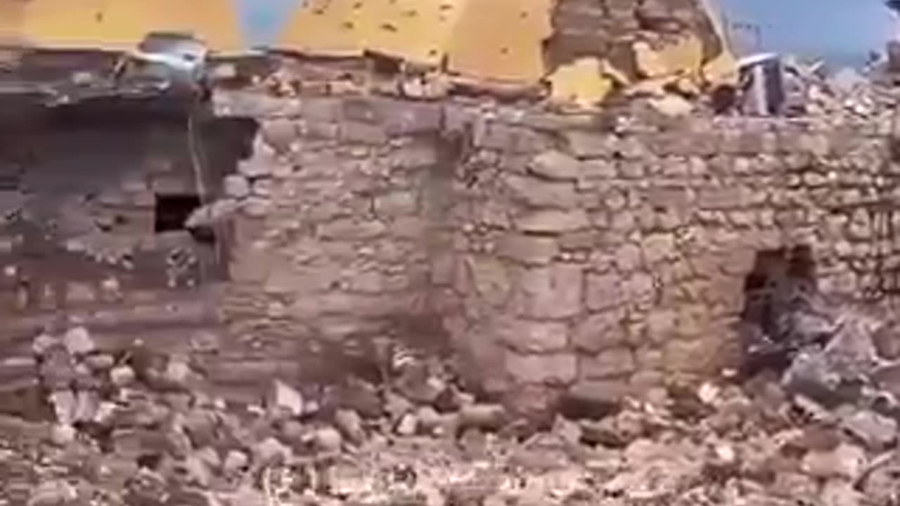 “Israel destroyed the mausoleum of Simon Peter, apostle of Christ, in the village of Shama in southern Lebanon”