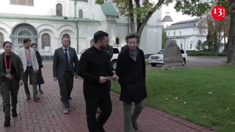 Princess Anne arrives in Kyiv for an unannounced visit