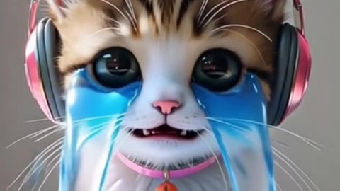 Crying cat