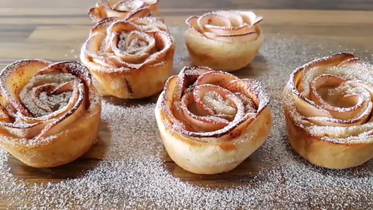 How to Make Apple Roses | Rose-Shaped Apple Pastry