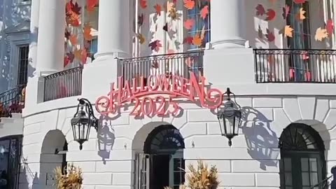 Sneak peek of the Halloween 2025 decorations at the White House