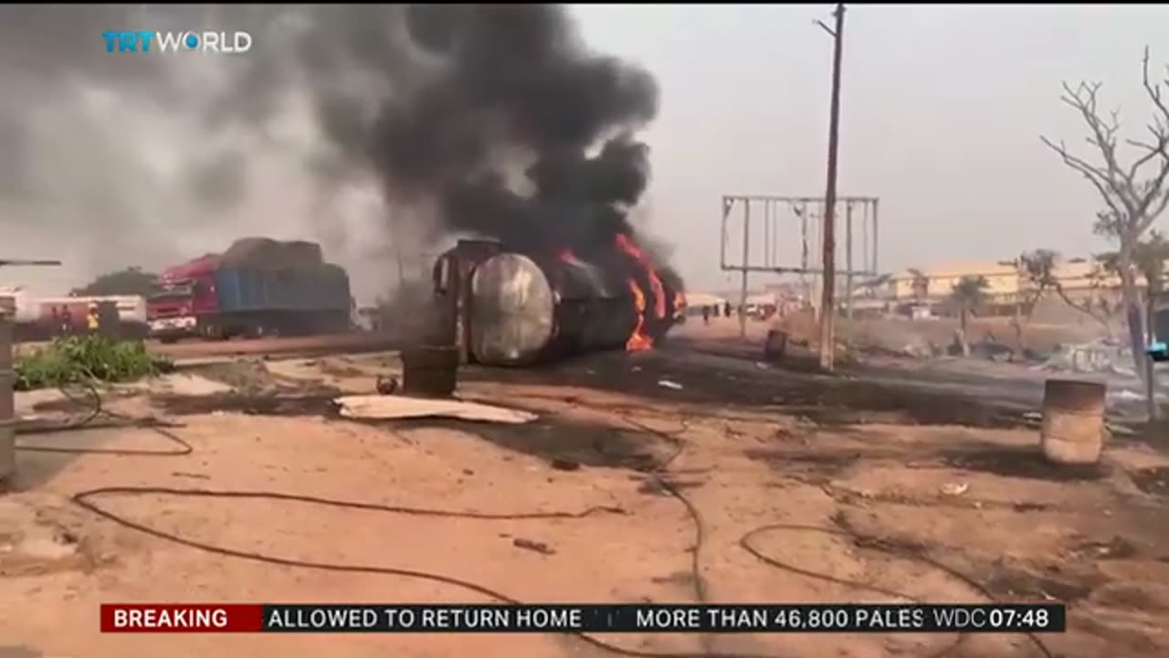 Fuel tanker truck explosion kills scores in Nigeria TRT WORLD