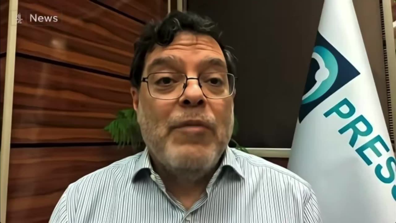 The moment Chanel 4 journalist had to shut it down after @s_m_marandi